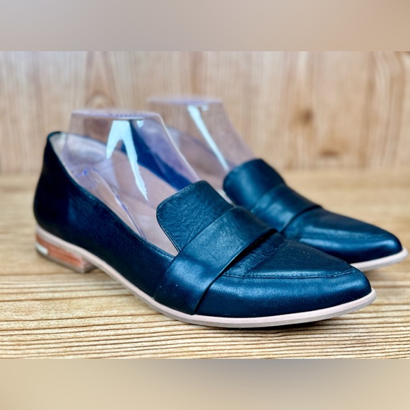 Dr. Scholl's Shoes - 🟢Women's Black Dr Scholls Faxon Too Leather Loafers Size 7.5 Fall Work Comfy